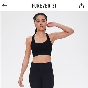 Forever 21 Sports Bra NWOT